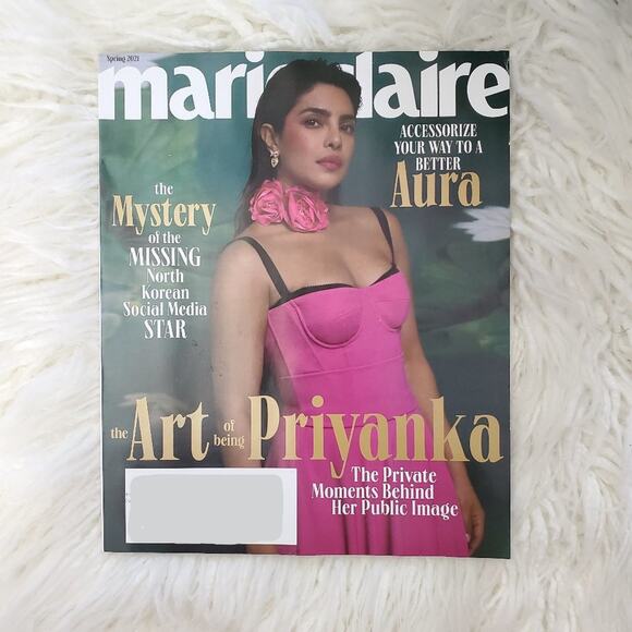 Marie Claire Magazine - Priyanka - Spring 2021 - Picture 1 of 3
